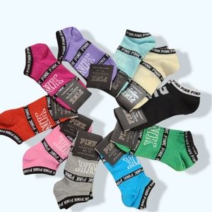 New! Victoria secret pink socks Lot of 10, no show ankle socks. 10 pair